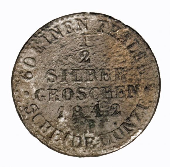 1/2 silver groschen 1842 A Frederick William IV Germany Berlin