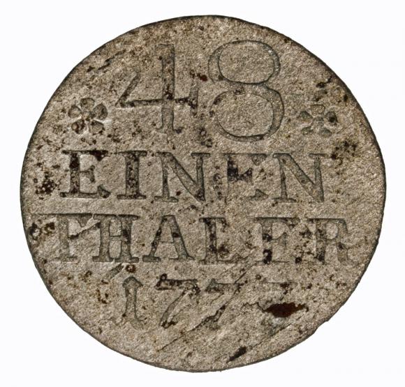 1/48 Thaler 1777 Frederick the Great Prussia Berlin (2)
