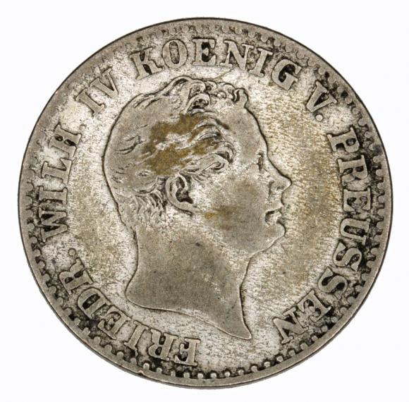2 1/2 silver groschen 1848 Frederick William IV Prussia Berlin