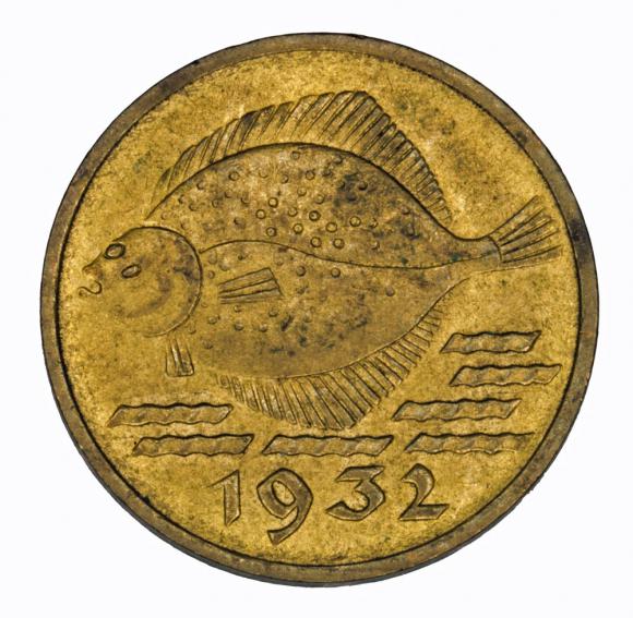 5 pfennig 1932 Free City of Danzig Gdansk (2)