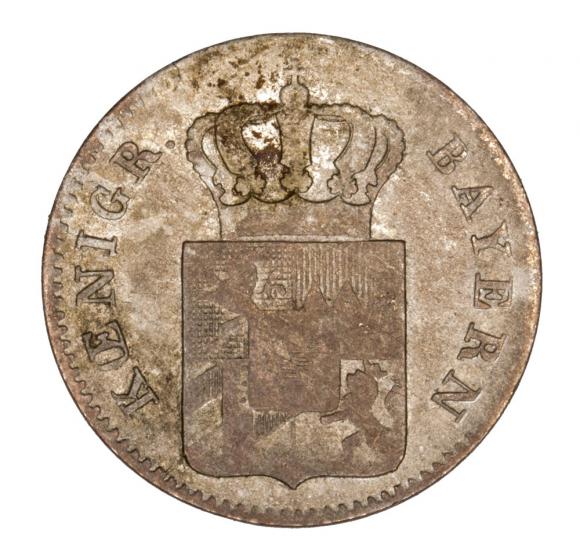 3 kreuzer 1855 Maximilian II of Bavaria Germany Bavaria (1)