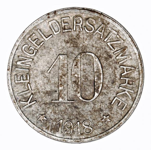 10 pfennig 1918 Naila Bavaria (2)