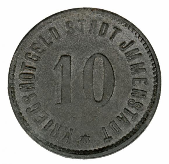 10 pfennig Immenstadt Bavaria (1)