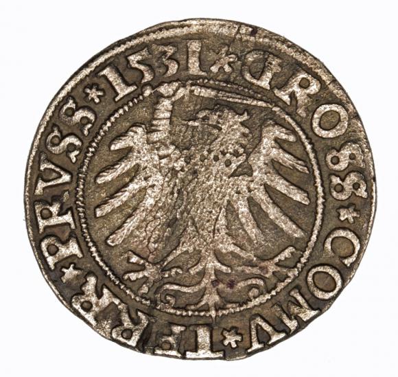 Groschen 1531 Sigismund I the Old Torun