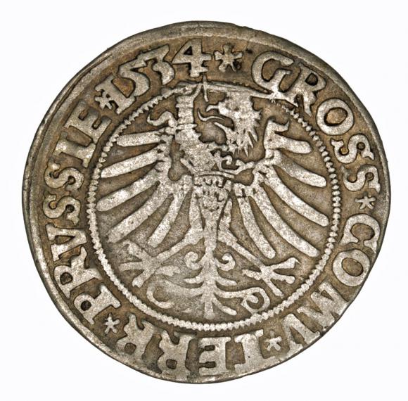 Groschen 1534 Sigismund I the Old Torun