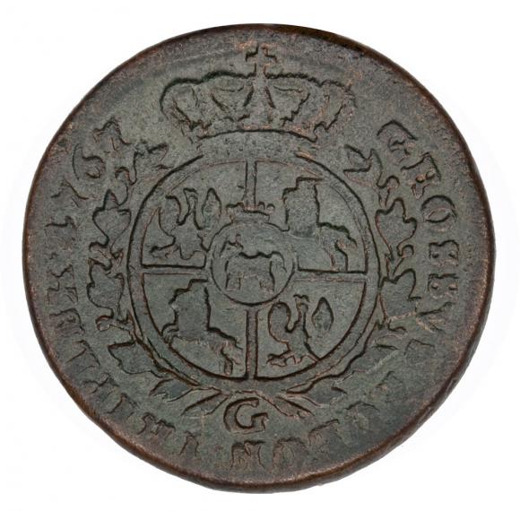 3 groschen 1767 Stanislaw August Poniatowski Warsaw (2)
