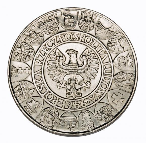 100 zlotych 1966 Mieszko and Doubravka Polish People's Republic Warsaw (1)