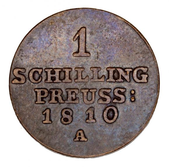 Schilling 1810 Frederick William III Germany Prussia Berlin