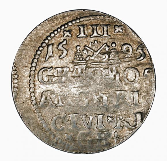 3 groschen 1595 Sigismund III Vasa Riga (2)
