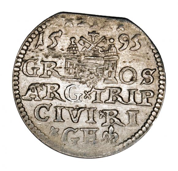 3 groschen 1595 Sigismund III Vasa Riga