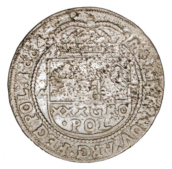 30 groschen 1664 John Casimir Bydgoszcz