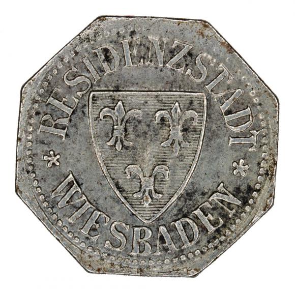 10 pfennig 1917 Wiesbaden Hesse (1)