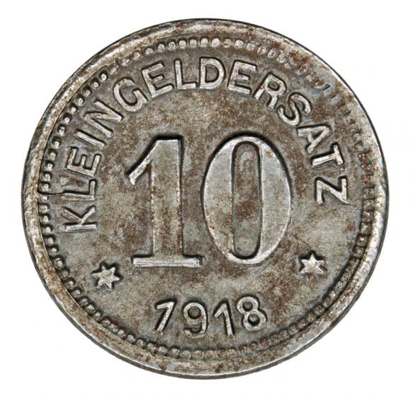 10 pfennig 1918 Querfurt Saxony (2)