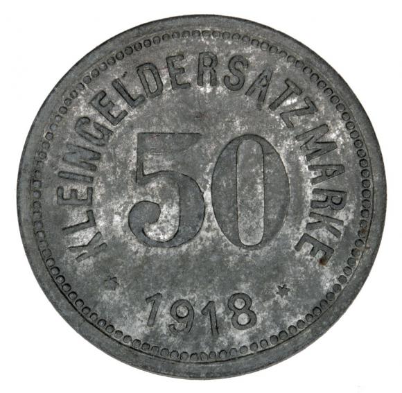 50 pfennig 1918 Hof Bavaria