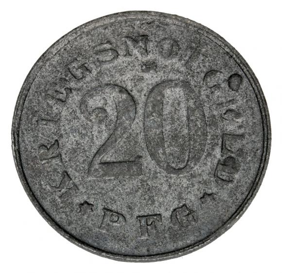20 pfennig 1920 Zwiesel Bavaria (2)
