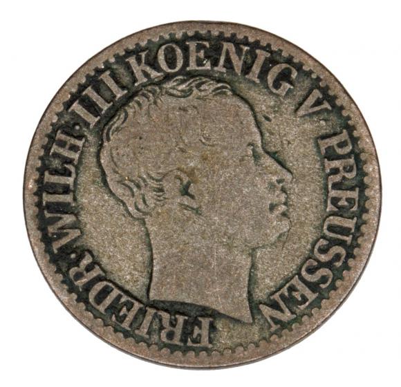 1/2 silver groschen 1851 Frederick William IV Germany Prussia Berlin A