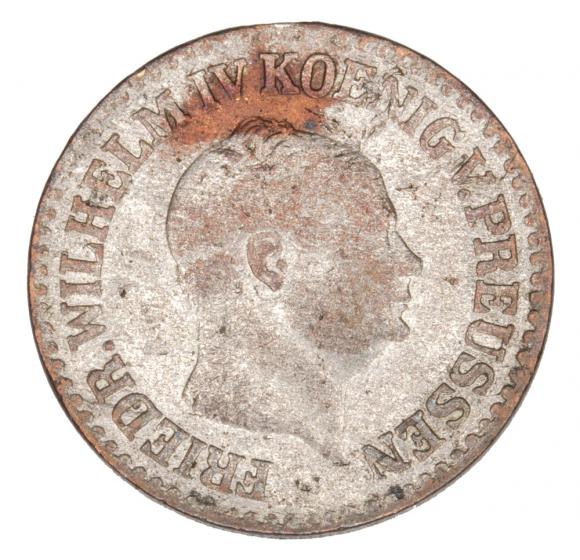 1 silver groschen 1856 Frederick William IV Germany Prussia Berlin A