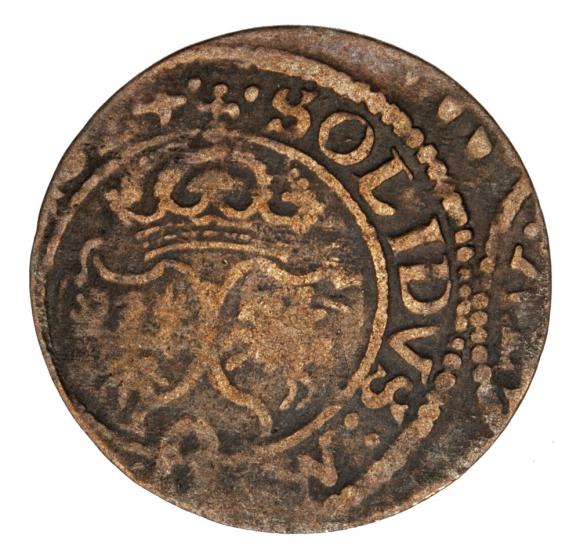 Schilling 1624 Sigismund III Vasa Vilnius (2)