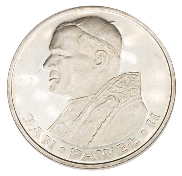 1000 zlotych 1982 Pope John Paul II Polish People's Republic Warsaw (1)