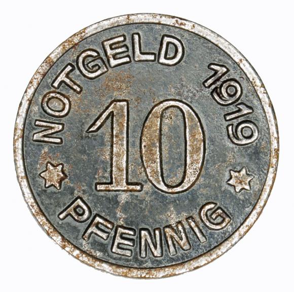 10 pfennig 1919 Ludenscheid Westphalia (2)