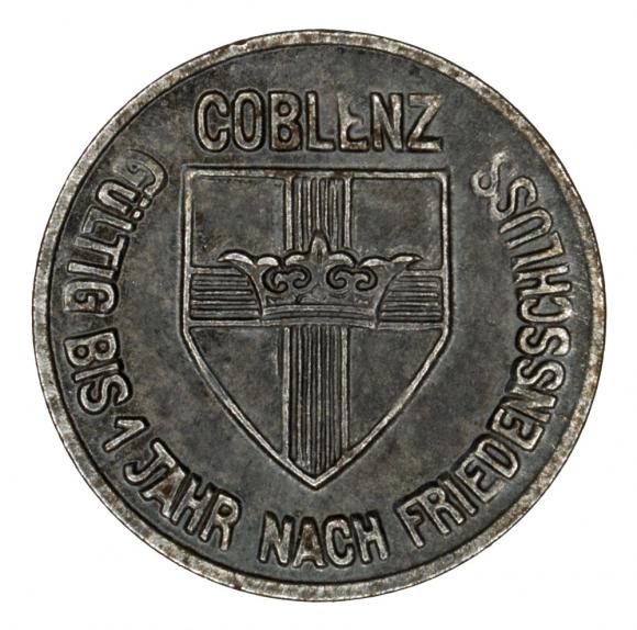 10 pfennig 1918 Coblenz Nadrenia (1)