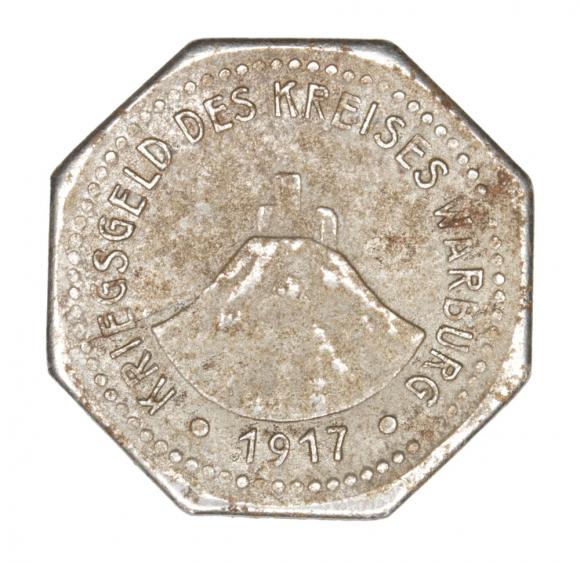 5 pfennig 1917 Warburg Westphalia (1)