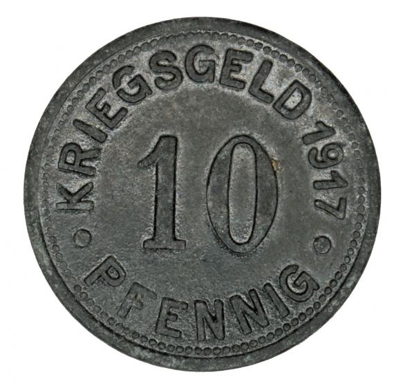 10 pfennig 1917 Munster Westphalia (2)
