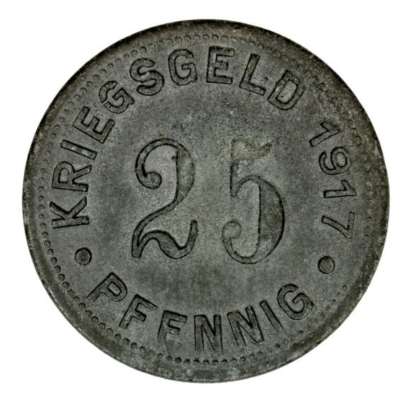 25 pfennig 1917 Munster Westphalia (2)