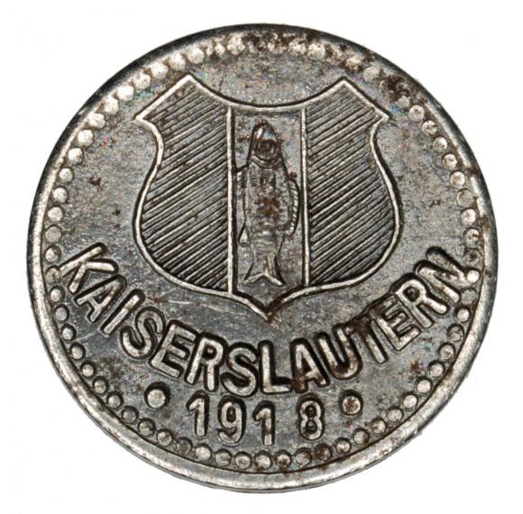 5 pfennig 1918 Kaiserlautern Pfalz (1)