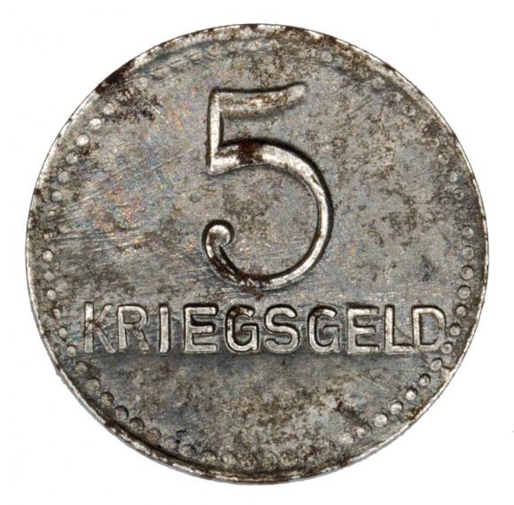 5 pfennig 1918 Kaiserlautern Pfalz (2)