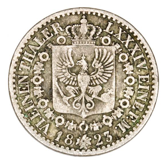 1/6 thaler 1823 Frederick William III Prussia Berlin A