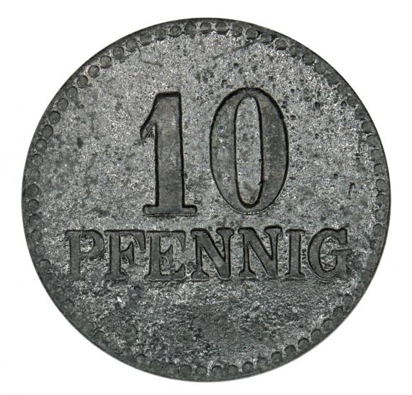 10 pfennig 1917 Lennep Rhineland (2)