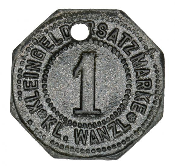1 pfennig Klein Wanzleben Saxony