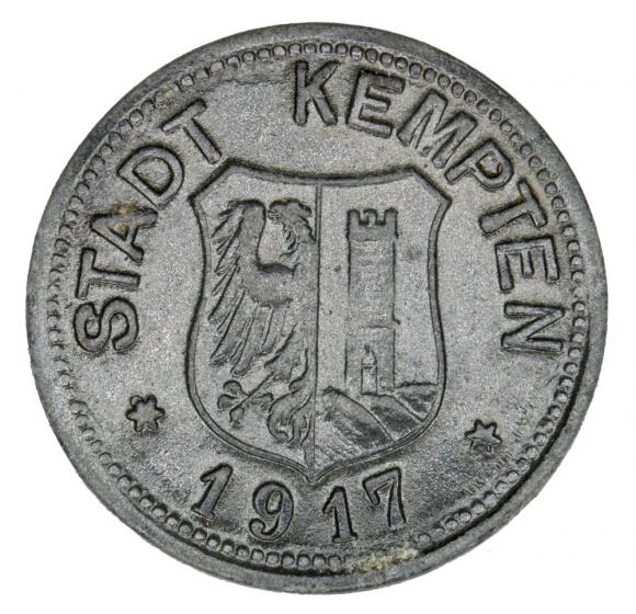 10 pfennig 1917 Kempten Bavaria (1)