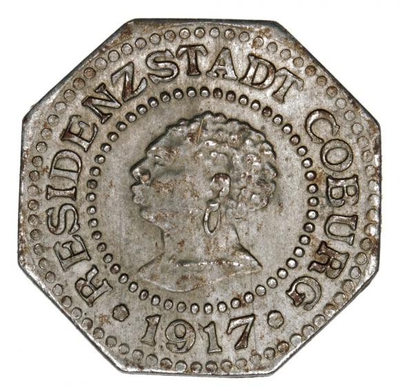 10 pfennig 1917 Coburg Saxony (1)