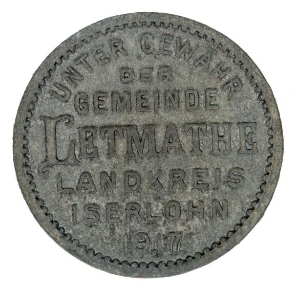 10 pfennig 1917 Letmathe Westphalia (1)