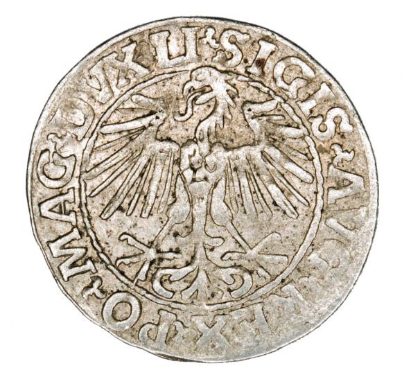 Half groschen 1548 Sigismund II Augustus Vilnius (2)