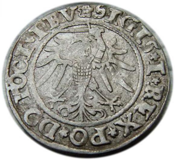 Groschen 1535 Sigismund I the Old Elblag