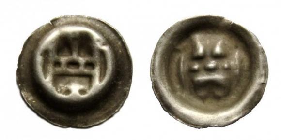 Brakteat Brama Zakon Krzyżacki (1)