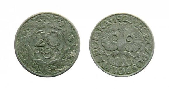 10 and 20 groschen grosz grossus 1923 General Government (1)