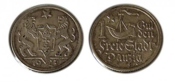Gulden 1923 Wolne Miasto Gdańsk (1)