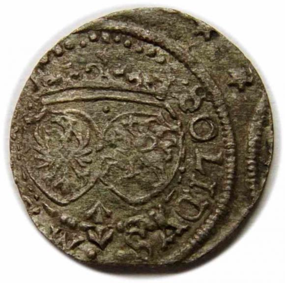 szeląg 1617 Zygmunt III Waza Wilno (2)