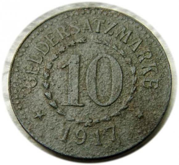10 Pfennig 1917 Poznan Posen notgeld (1)
