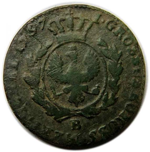 Grosz 1797 Fryderyk Wilhelm II Prusy Południowe (2)