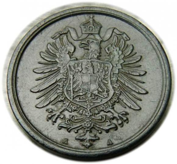 2 pfennig 1874 Wilhelm I Prussia (2)