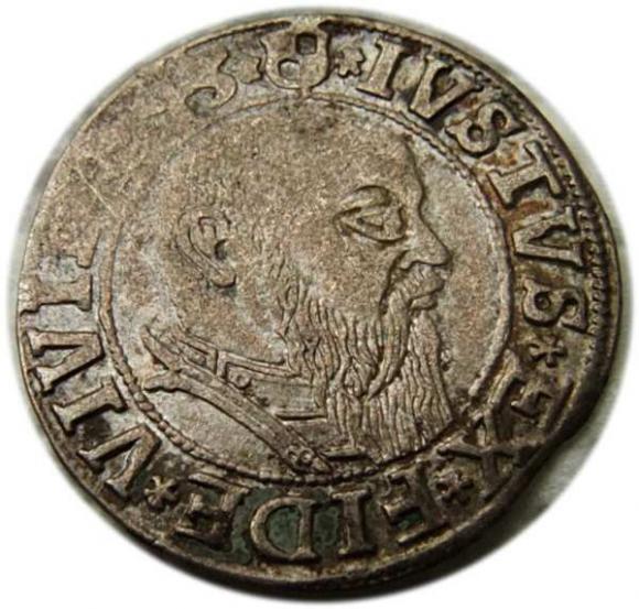 Groschen 1543 Albrecht von Brandenburg Duchy of Prussia Kaliningrad (1)