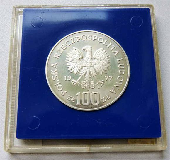 100 zlotych 1977 Henryk Sienkiewicz