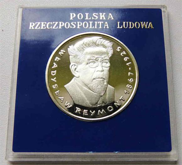 100 zlotych 1977 Wladysław Reymont