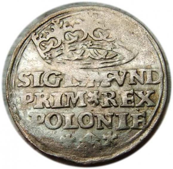 Grosz 1528 Zygmunt I Stary Kraków (1)