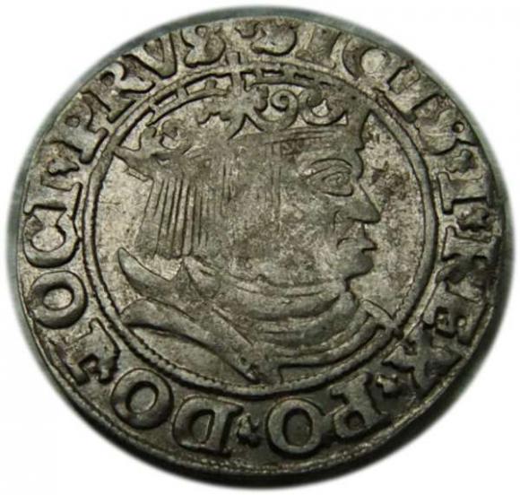 Grosz pruski 1532 Zygmunt I Stary Prusy Królewskie Toruń (1)